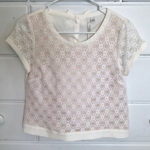 Lauren Conrad button back shirt